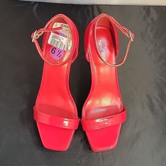 BRAND NEW NINE WEST STRAPPY ADJUSTABLE BUCKLKLE STRAP ONE BAND STRAP SANDAL - Picture 3 of 12